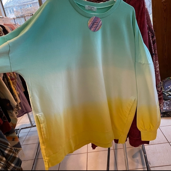 🔥New Plus dip dyed top - Picture 2 of 12